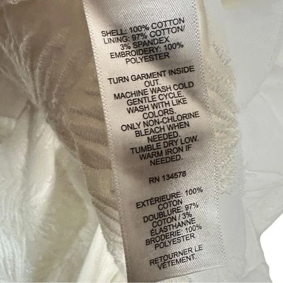 VINEYARD VINES Tasseled Embroidered Palm Tunic Shift Dress - Picture 8 of 11